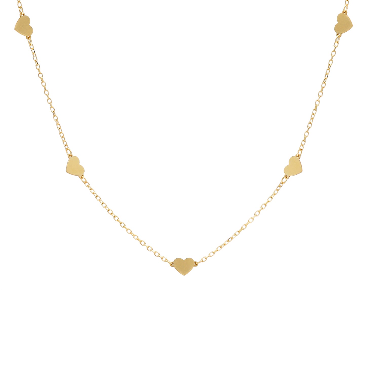 Kette „Lisa“ Gold – Eulenschnitt