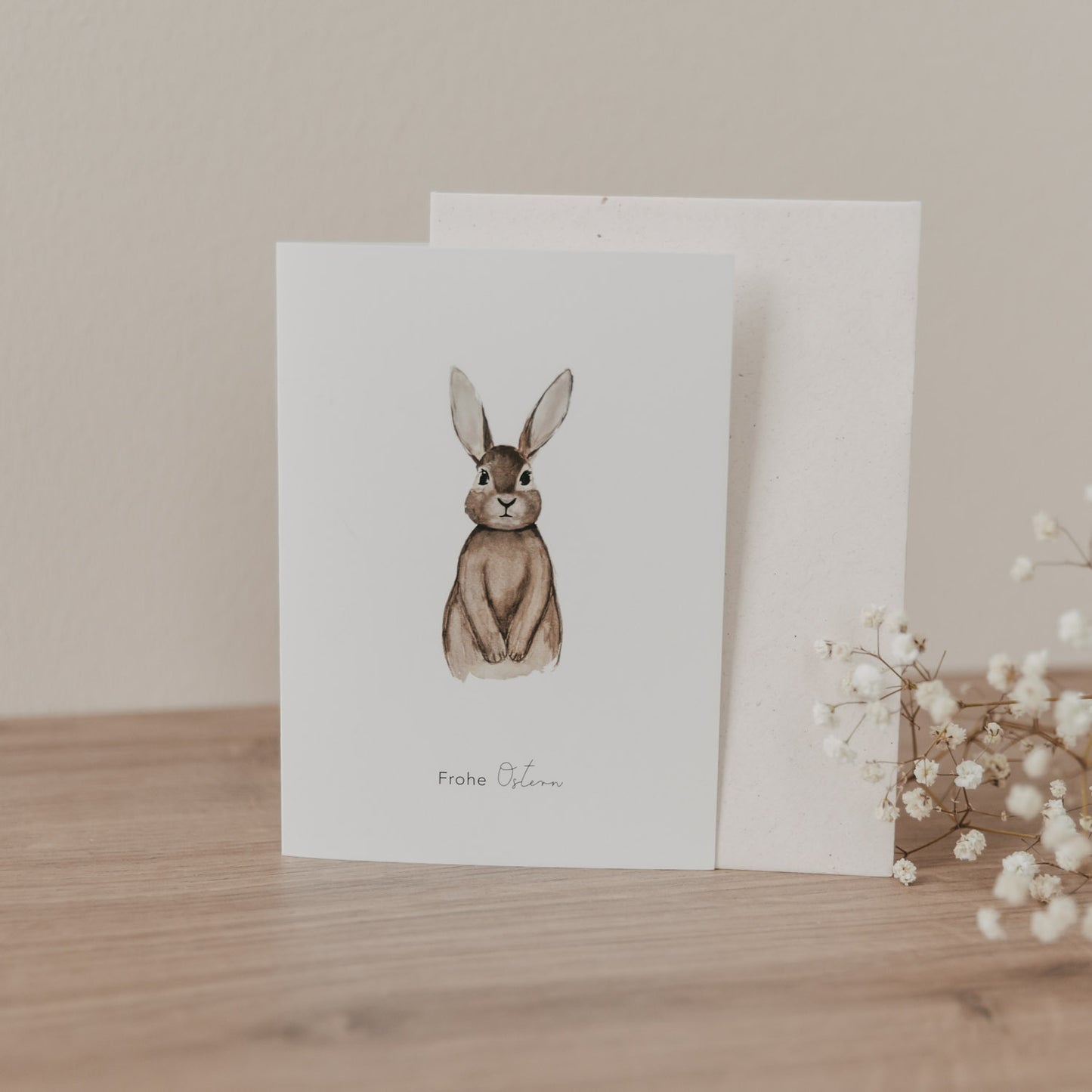 Klappkarte - Hase
