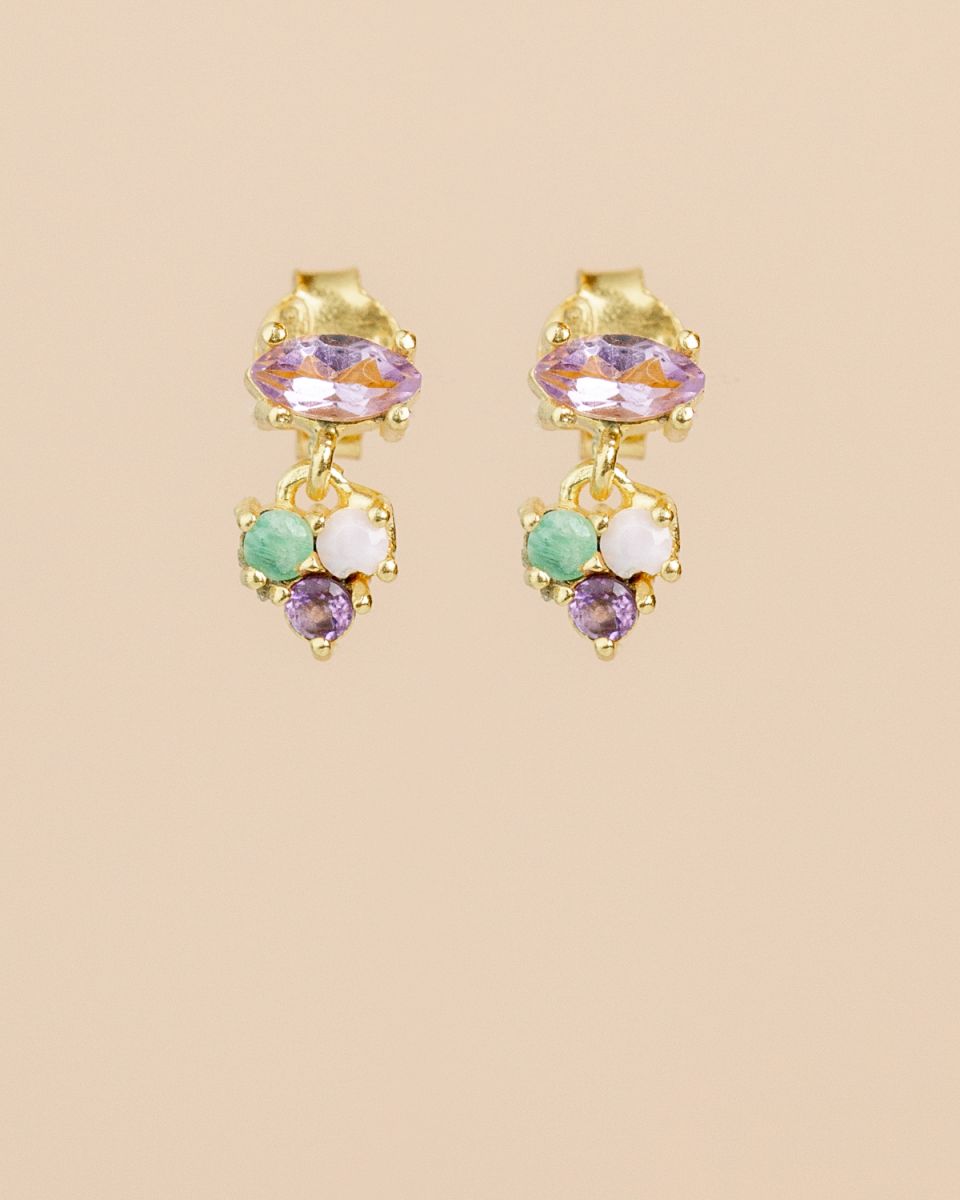 Ohrstecker Alphard - Amethyst