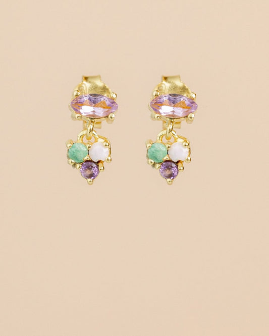 Ohrstecker Alphard - Amethyst