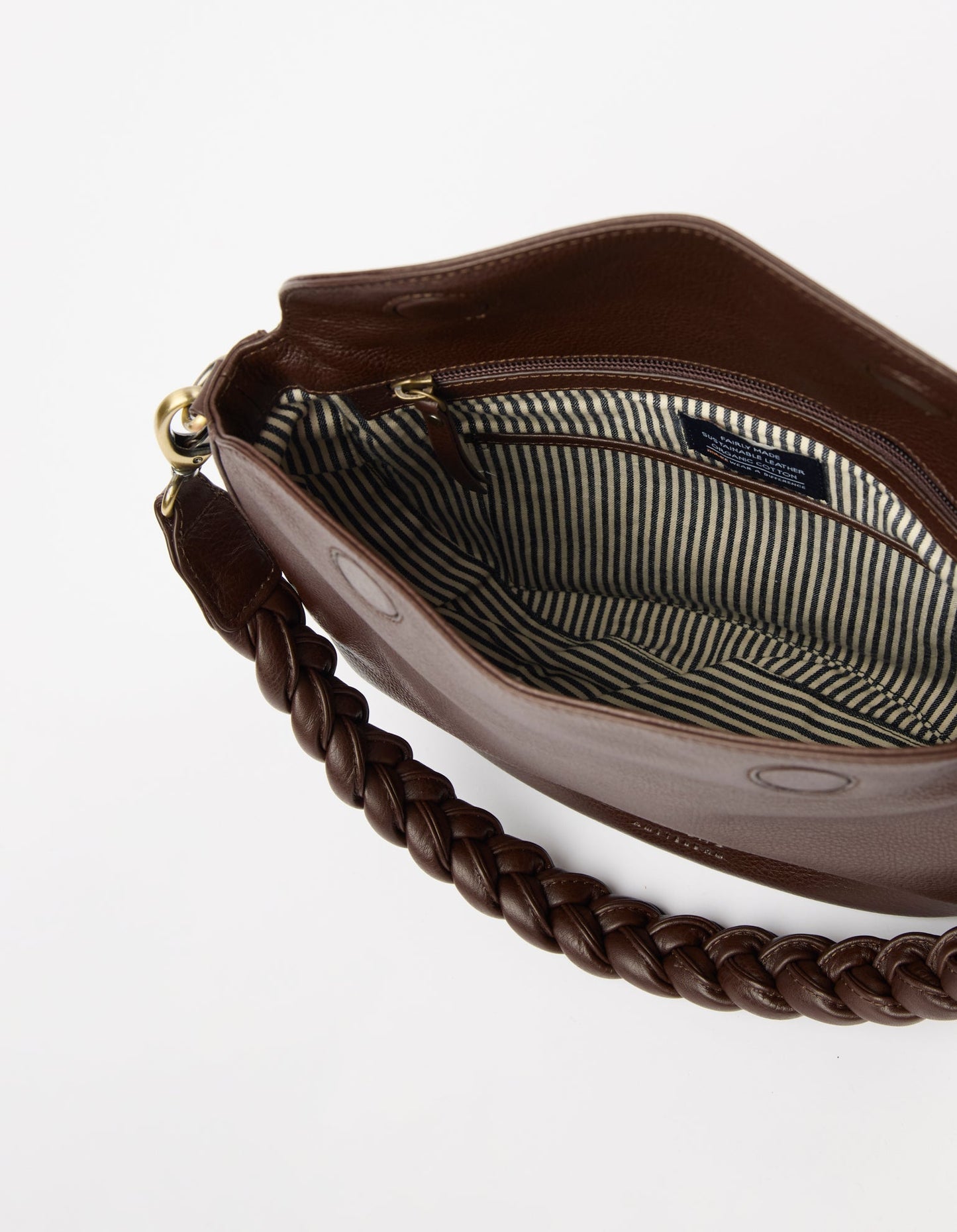 Lana Bag in Chocolate Soft Grain von O My Bag
