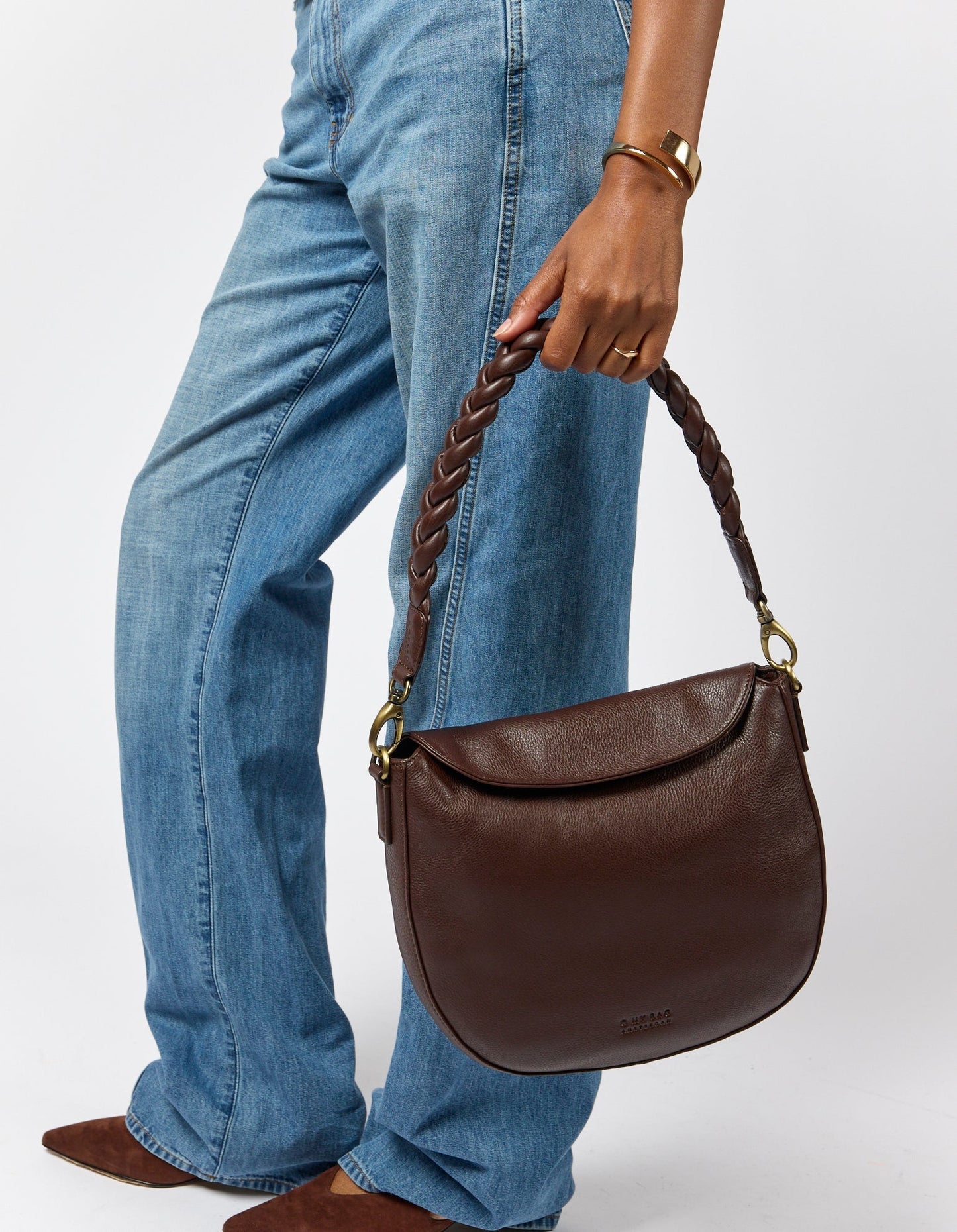 Lana Bag in Chocolate Soft Grain von O My Bag
