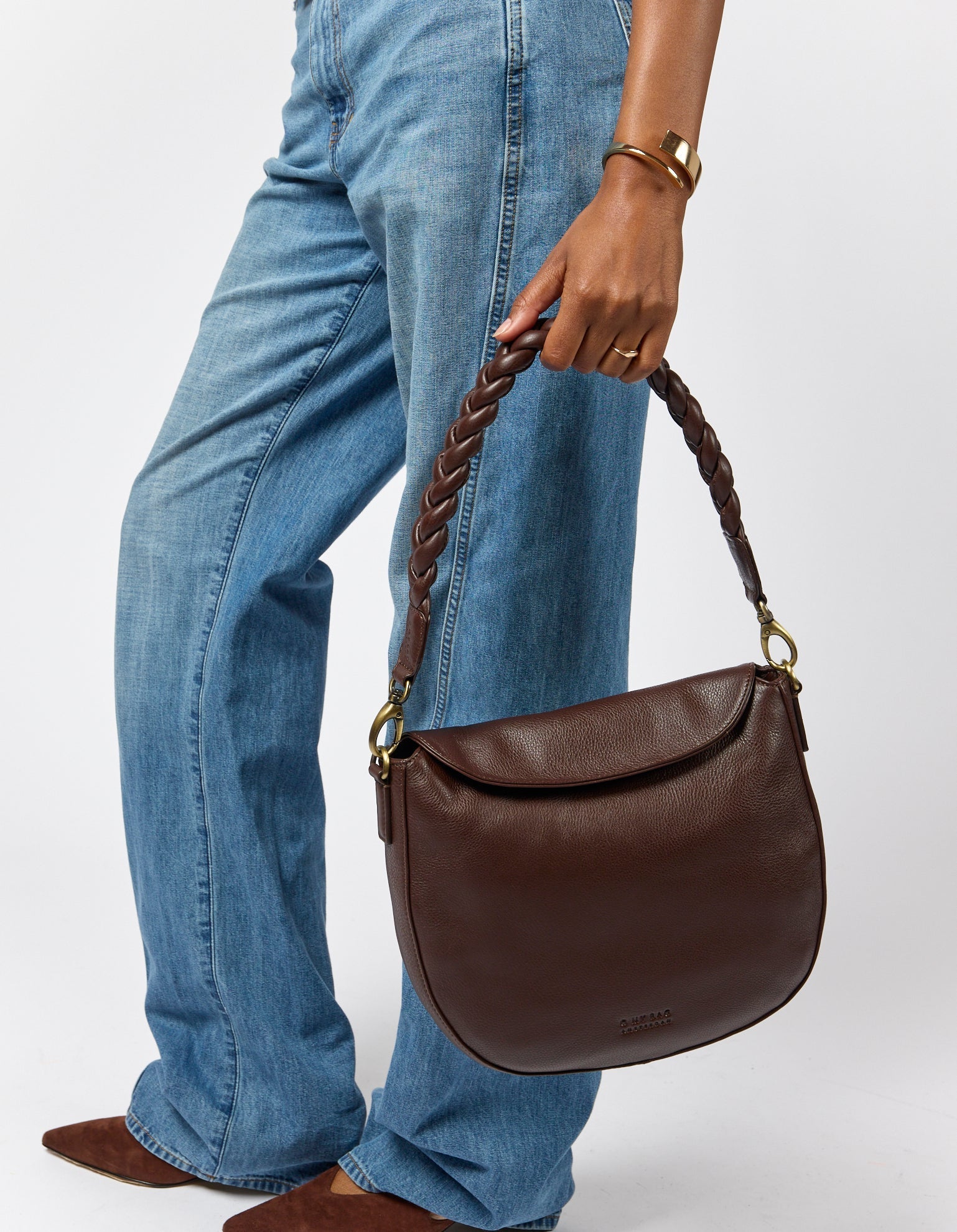 Lana Bag in Chocolate Soft Grain von O My Bag