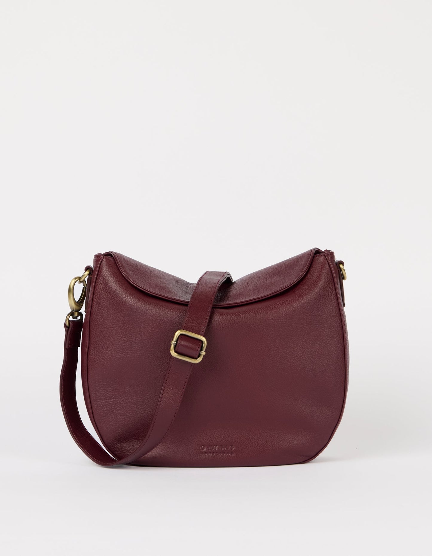 Lana Bag in Dark Cherry Soft Grain von O My Bag
