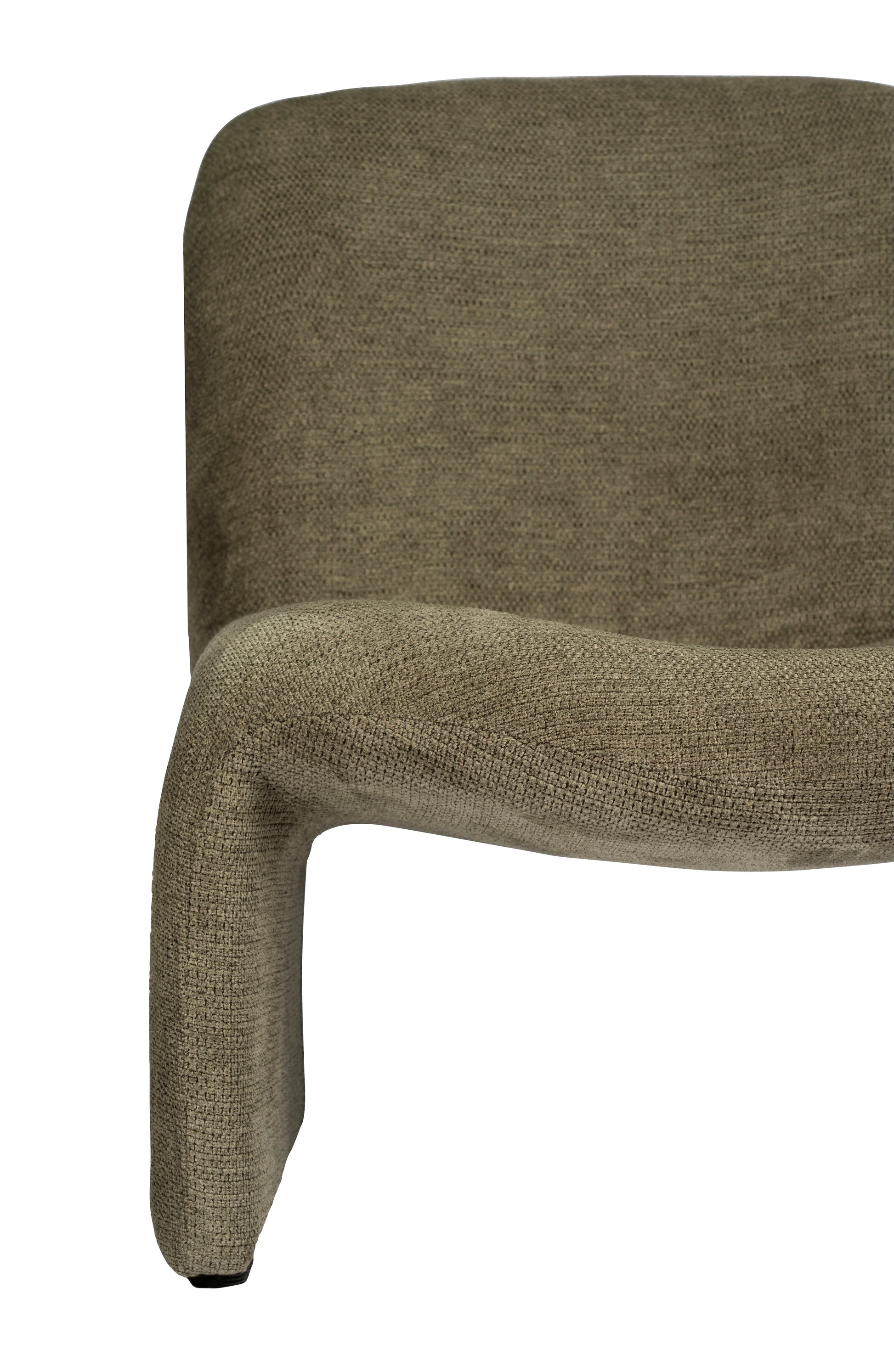 Madam Stoltz - Lounge Chair aus Samt – Green, Retrosessel