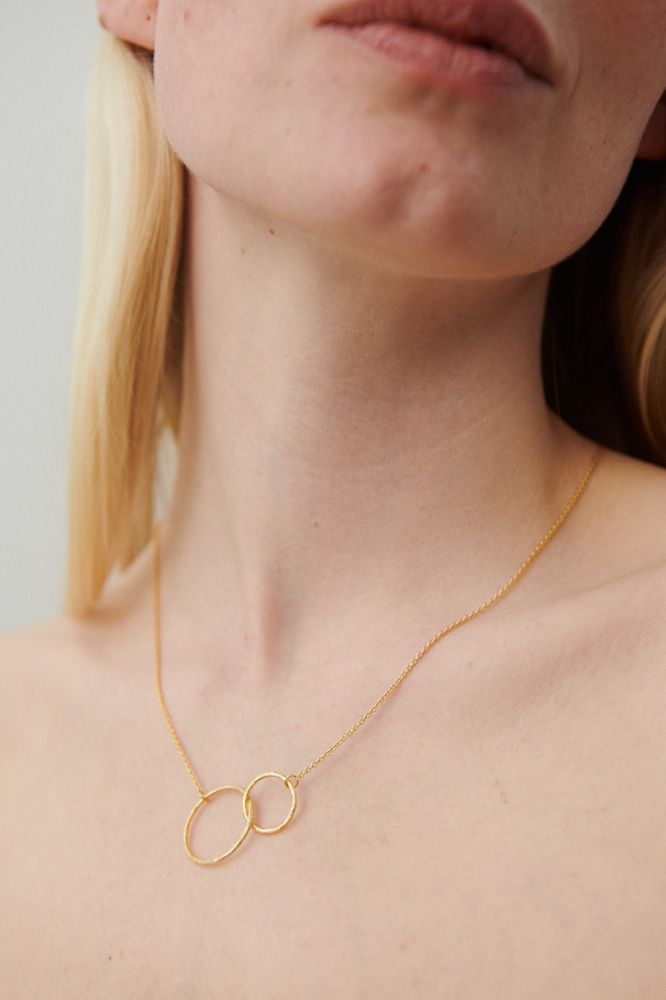 Double Plain Necklace Pernille Corydon