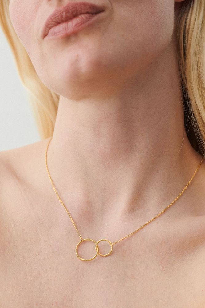 Pernille Corydon - Double Twisted Necklace - Gold