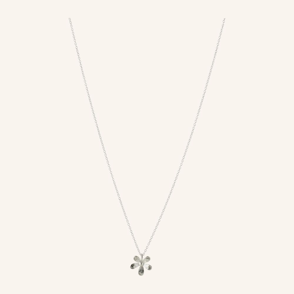 Wild Poppy Necklace - Silber