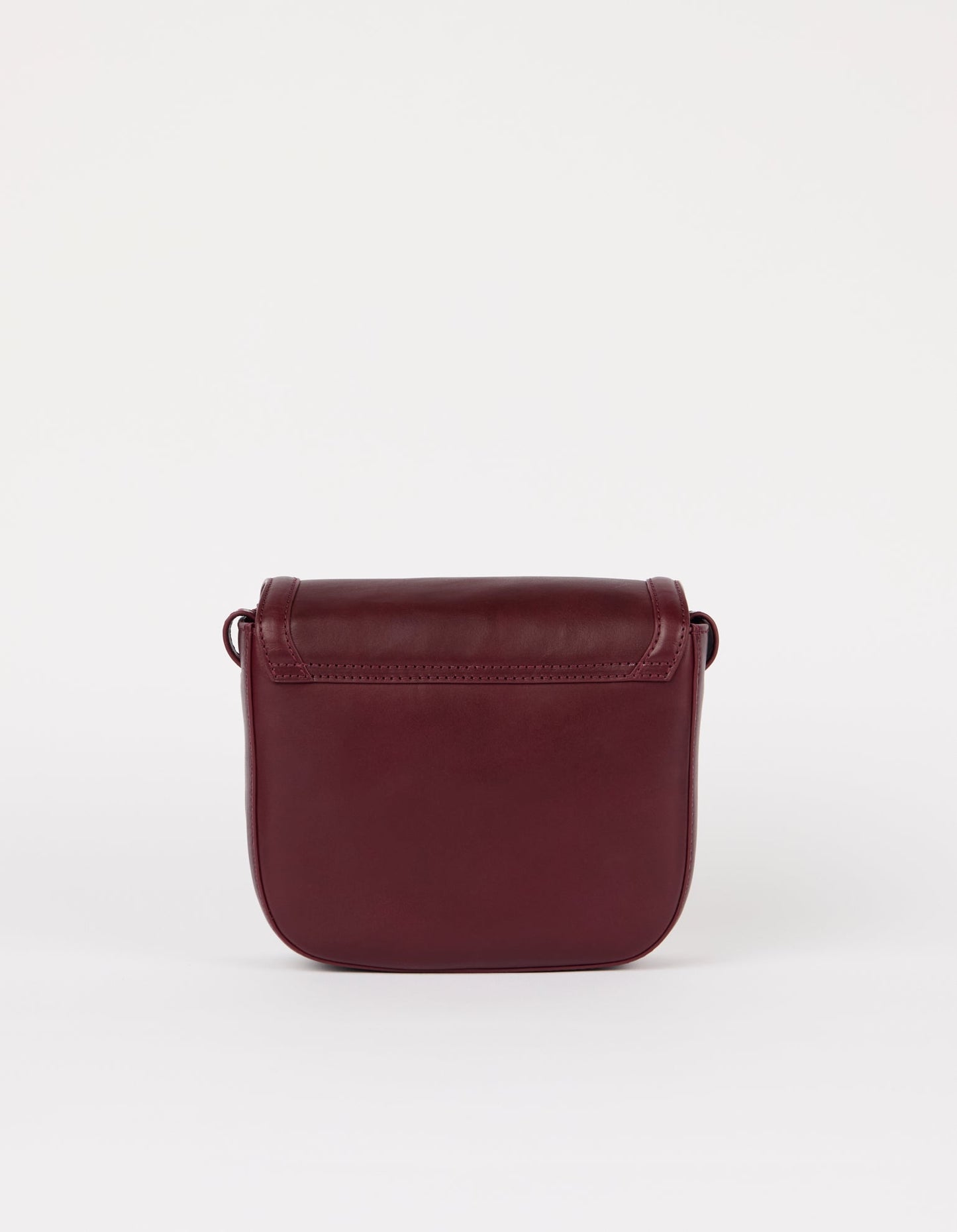 Nachhaltige Handtasche, fair Produziert, Handtasche Nina - Small - Dark Cherry - Classic Leather, O My Bag