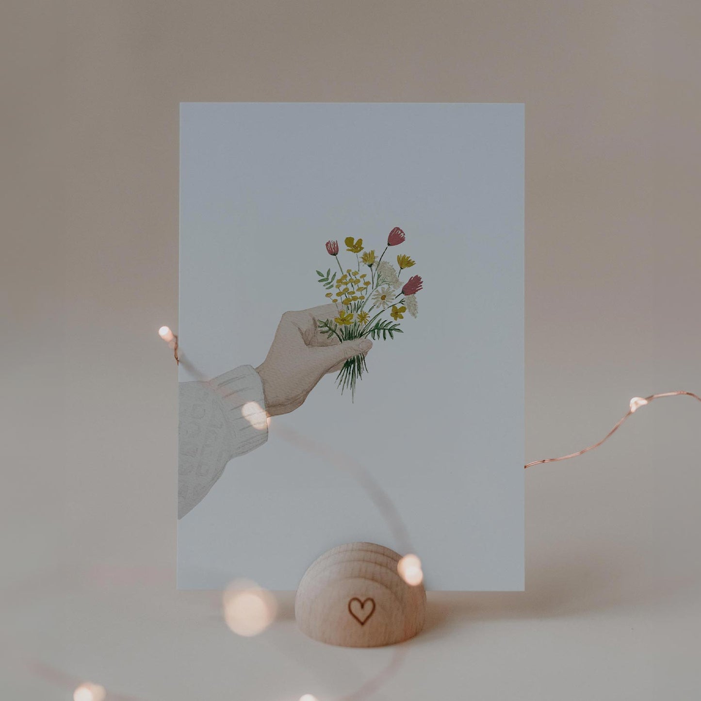 Aquarellkarte - Little Flowers