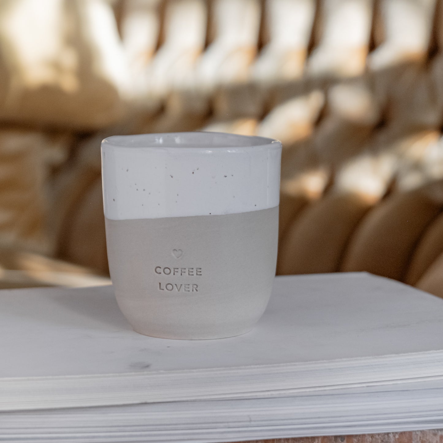 Eulenschnitt Becher - Coffee Lover