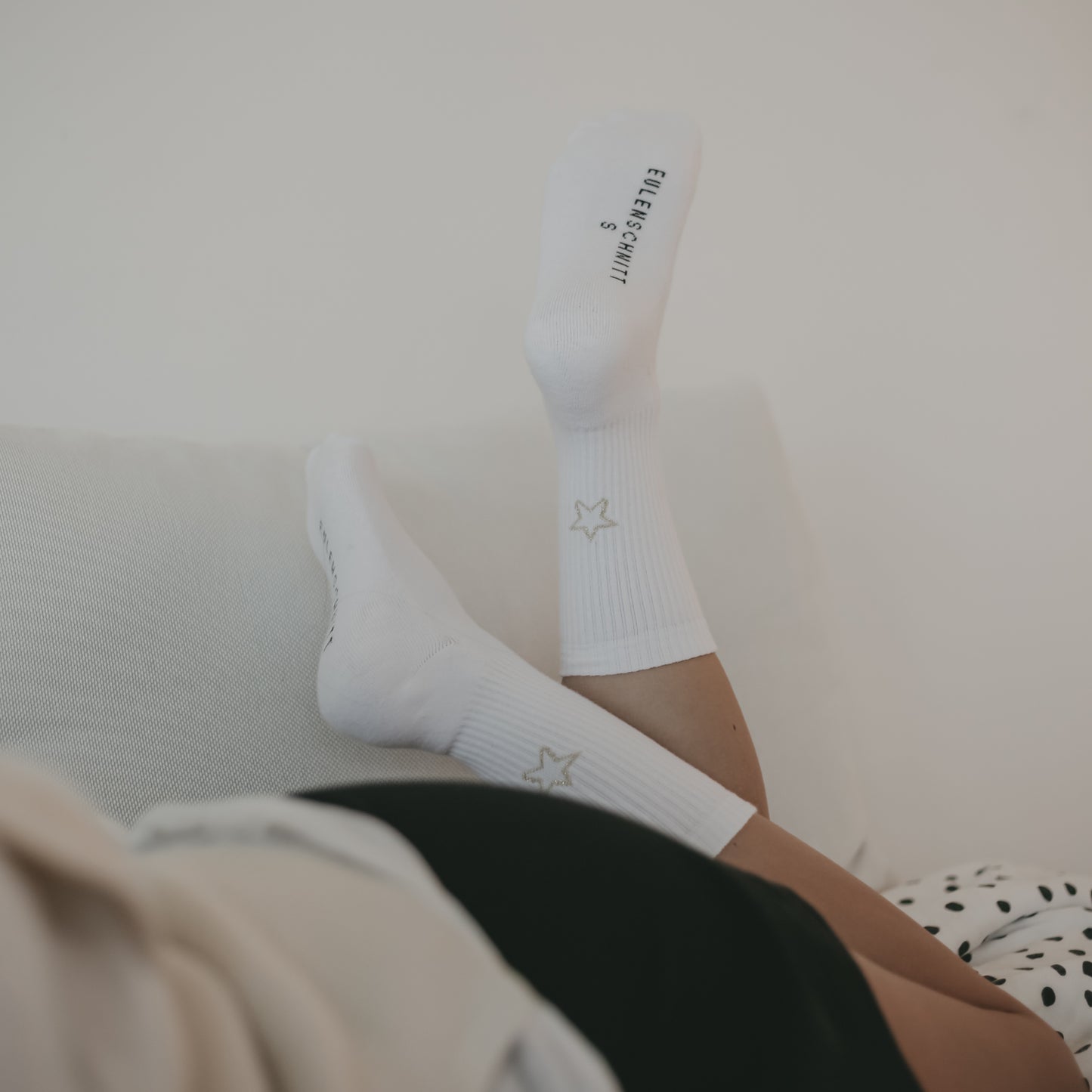 Socken Weiß - Stern