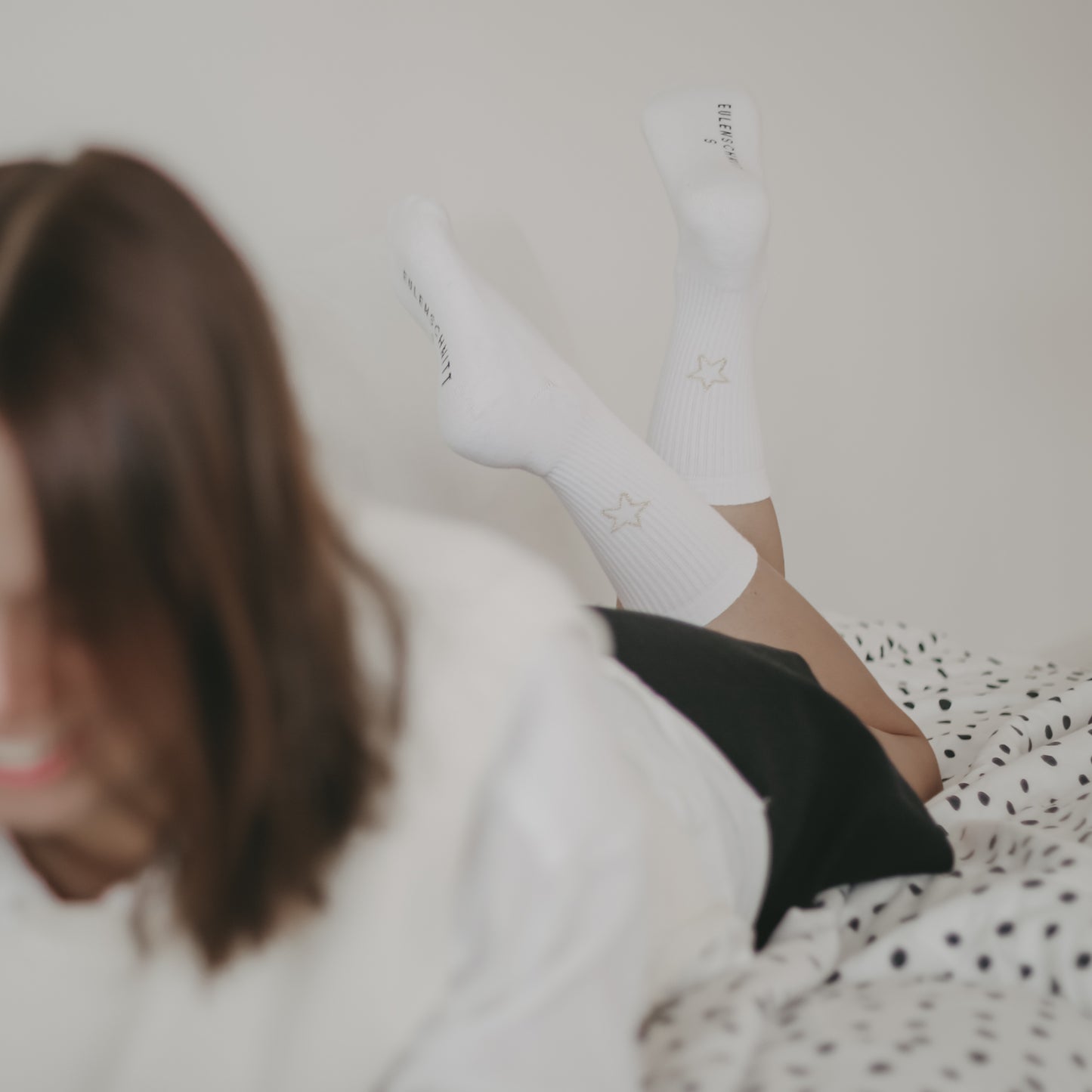 Socken Weiß - Stern