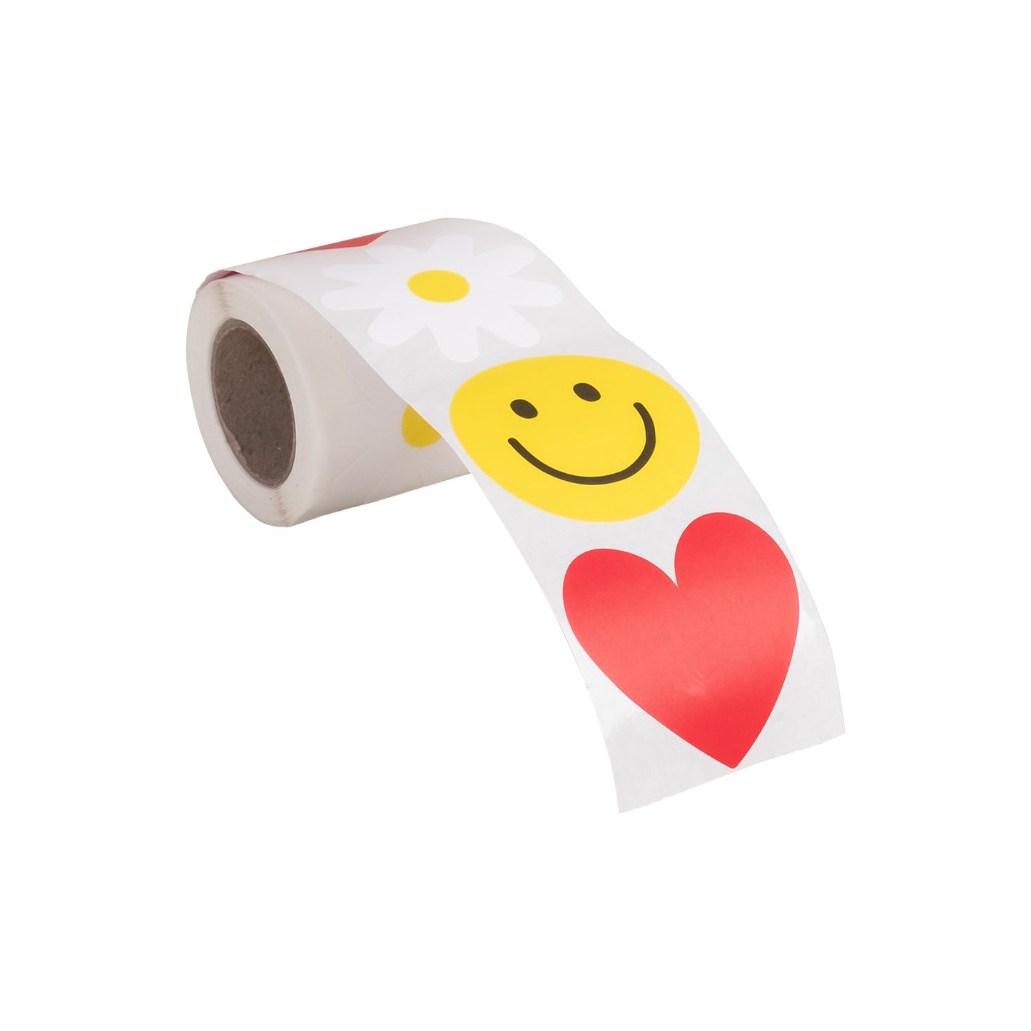 Aufkleber - Smiley, Herz, Daisy