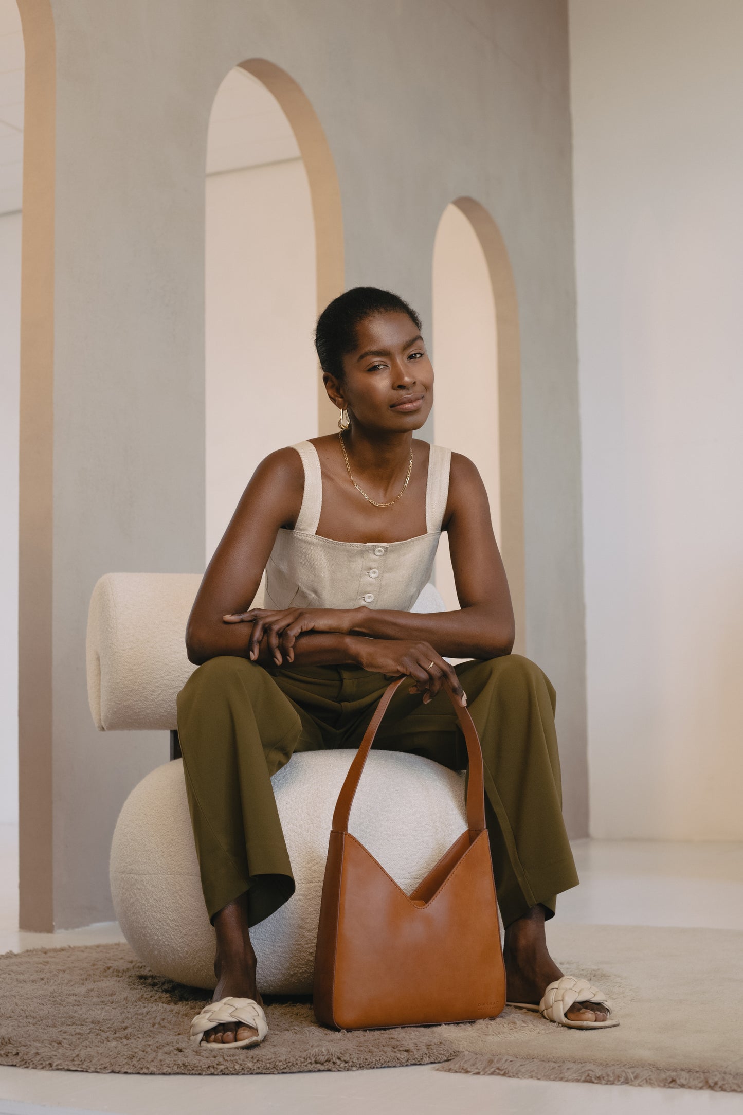 Vicky - Cognac Classic Leather