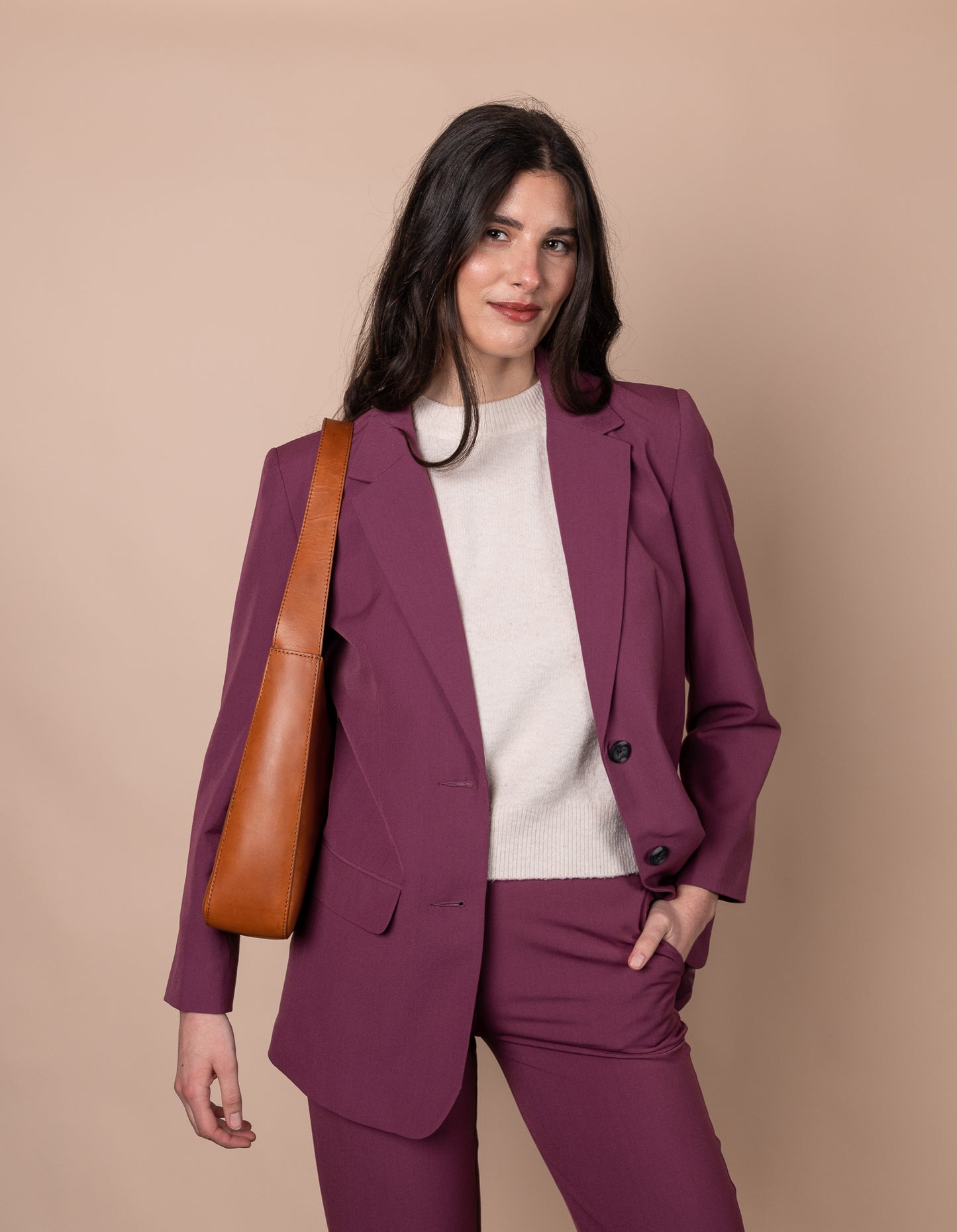 Vicky - Cognac Classic Leather