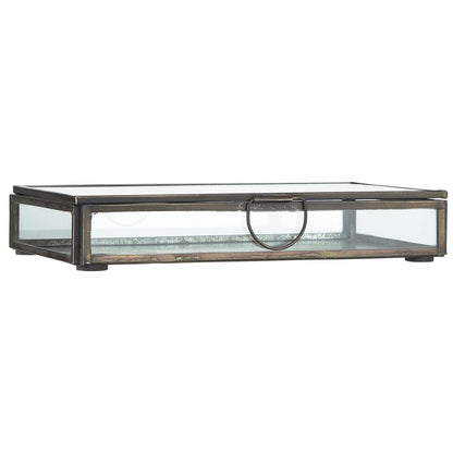 Glasschachtel mit Deckel Solitaire