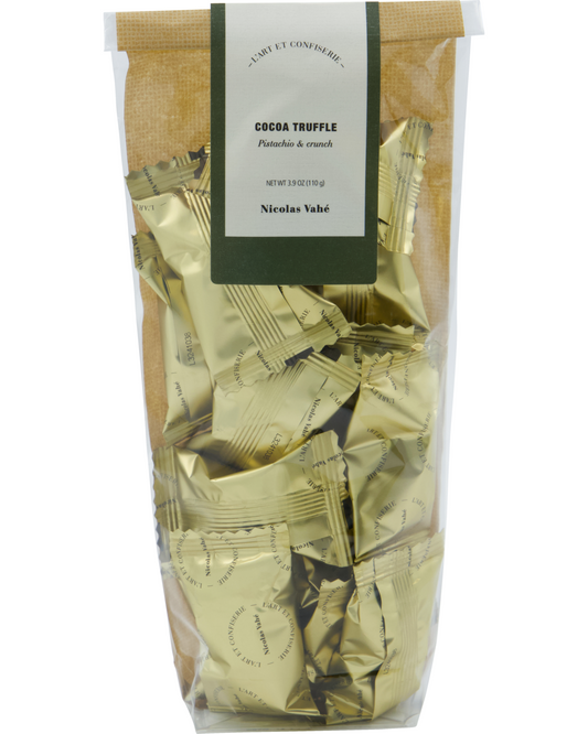 Cocoa truffle - Pistachio and Crunch - 110g