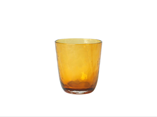 Glas Hammered - Amber