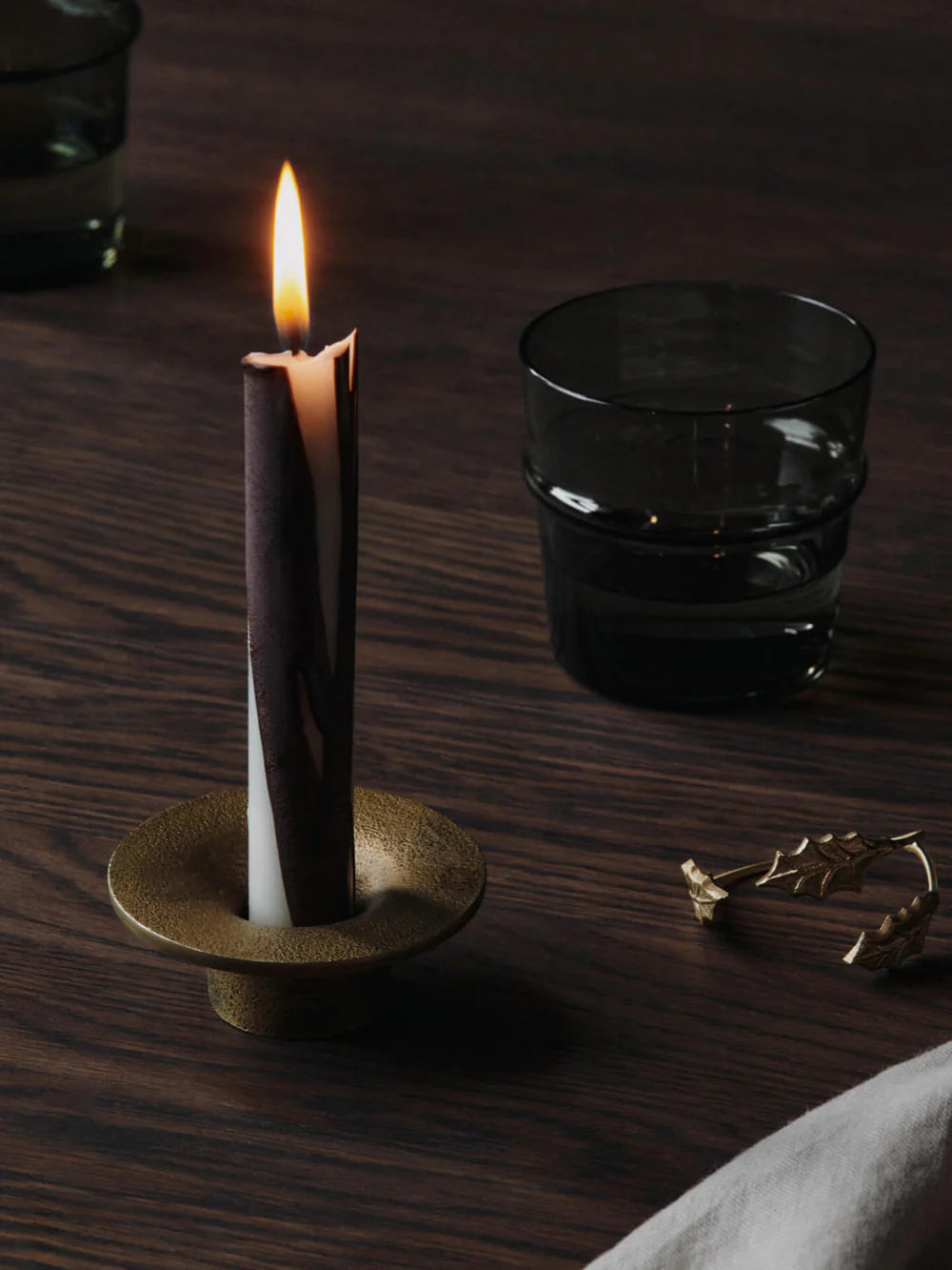 Soothe Candle Holder - Brass