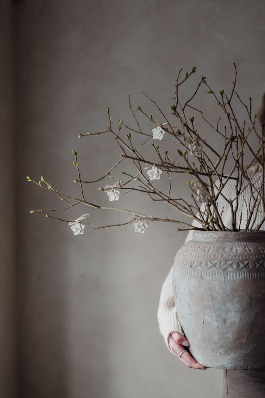 Handgemachte Hängeblume