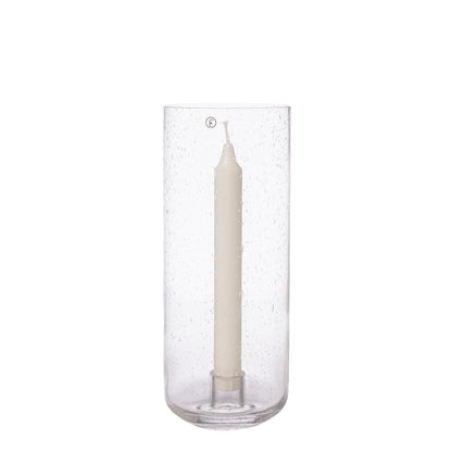 Elegantes Windlicht für Stabkerzen von Ernst.