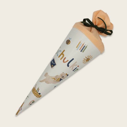 Ava&Yves Schultüte „Bär, Marienkäfer & Sonne – Nature Kids“ – 35 cm
