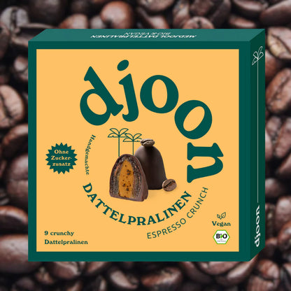 Dattelpralinen - Espresso Crunch