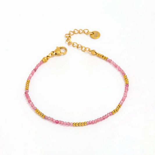 Chennai Bracelet - Zartroter Rubin