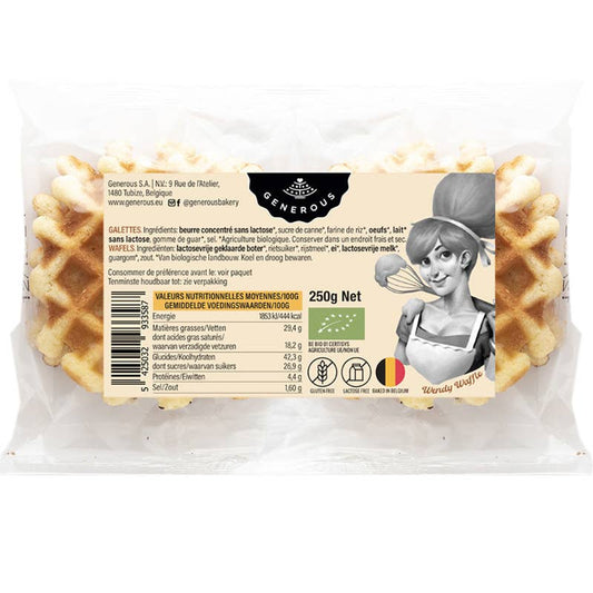Generous Waffeln – Gluten- und Laktosefrei