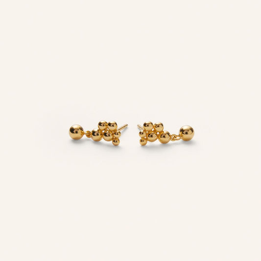 Pernille Corydon - Pebble Earrings - Gold