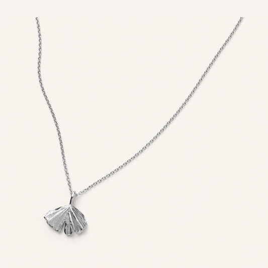 Pernille Corydon - Autumn Leaf Necklace - Silber
