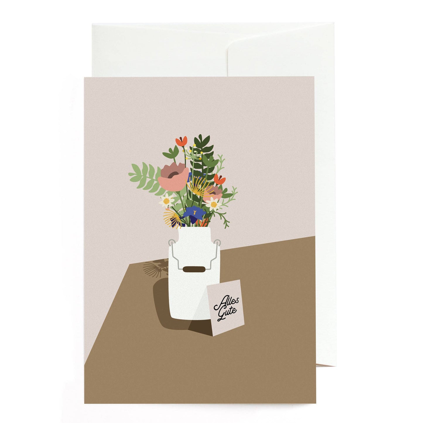 Grußkarte - Blumenstrauß