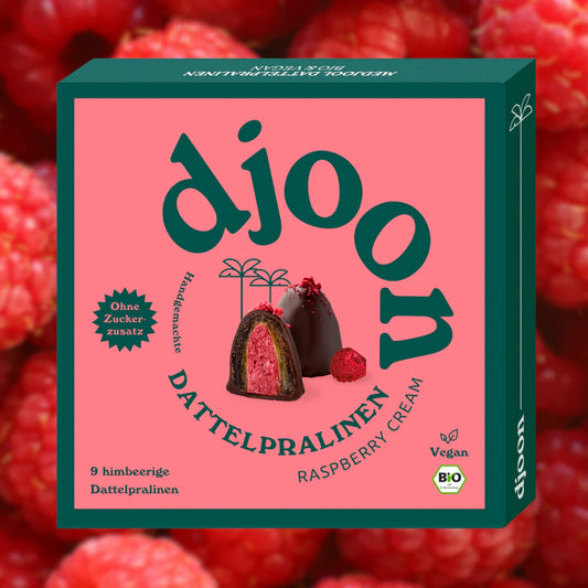 Dattelpralinen - Raspberry Cream