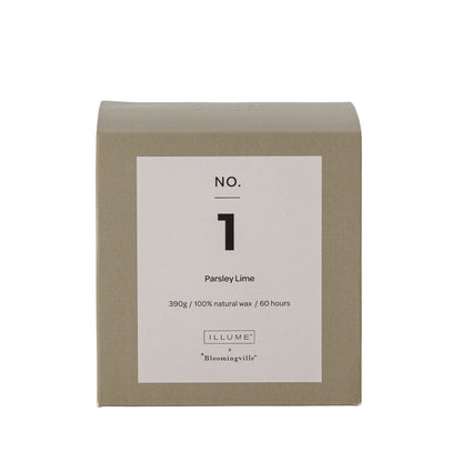 NO. 1 - Parsley Lime Duftkerze - Grün - Natürliches Wachs