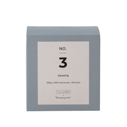 NO. 3 - Santal Fig Duftkerze - Blue - Natürliches Wachs