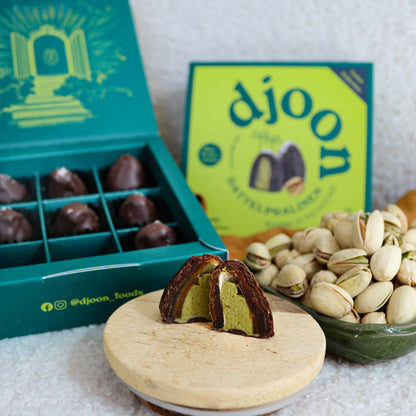 Dattelpralinen - Bomba di Pistacchio - 100g