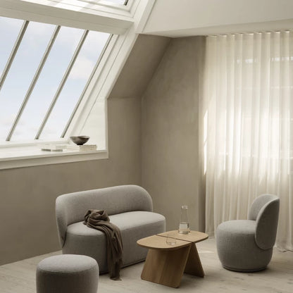 Sofa - KUON - Boucla - Farbe Shitake