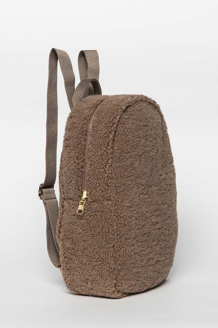 Teddy Mini Rucksack - Brown