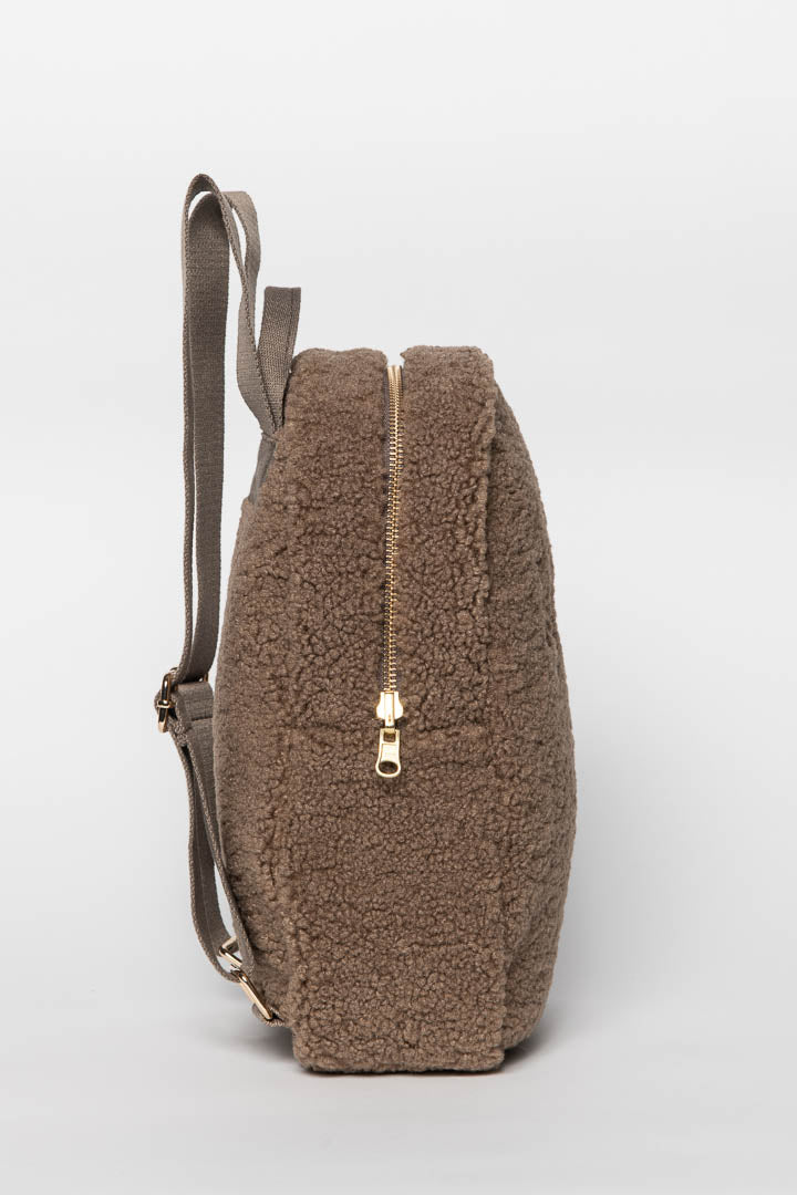 Teddy Mini Rucksack - Brown