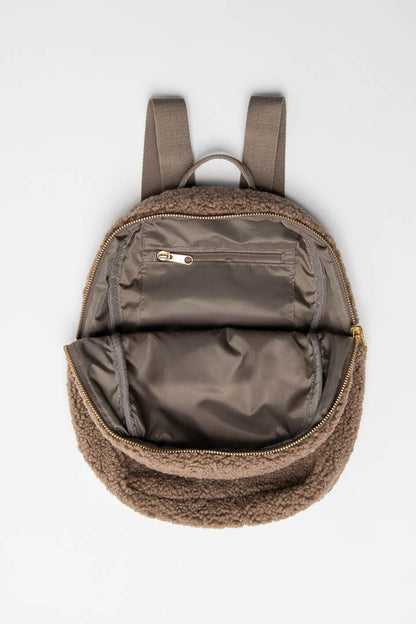 Teddy Mini Rucksack - Brown