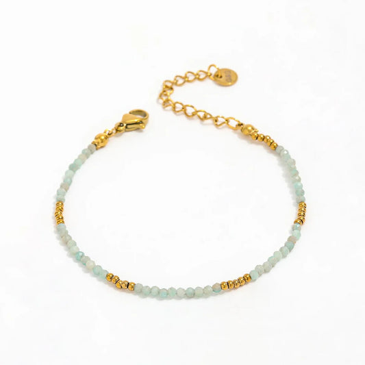 Chennai Bracelet - Zartgrüner Amazonit