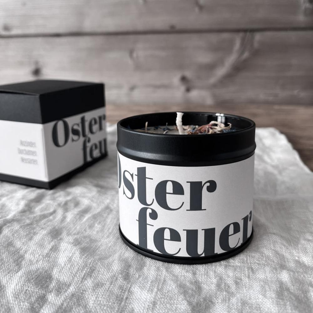 Handgemachte Duftkerze Salbei Rosmarin