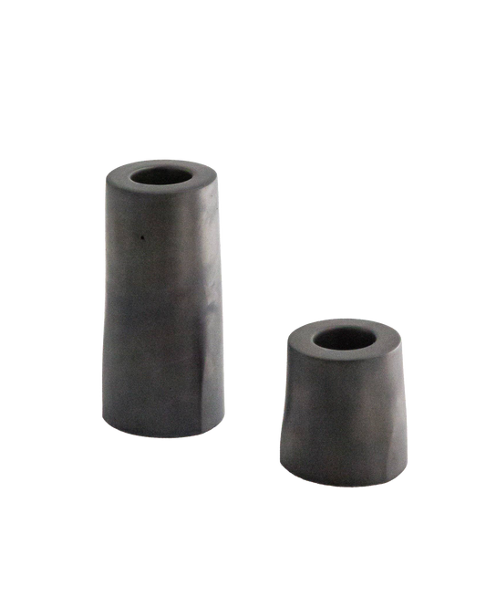 Stabkerzenhalter STELLA (2er Set): Anthrazit