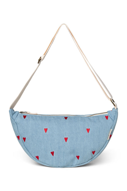 Denim Hearts - Adult Fanny Pack