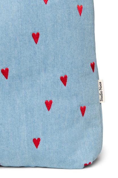 Denim Hearts - Mom Bag