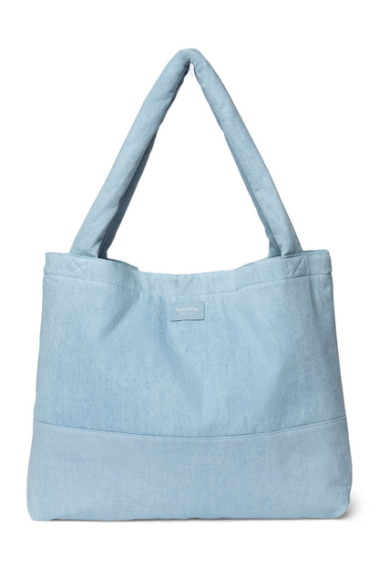 Denim Solid - Mom Bag