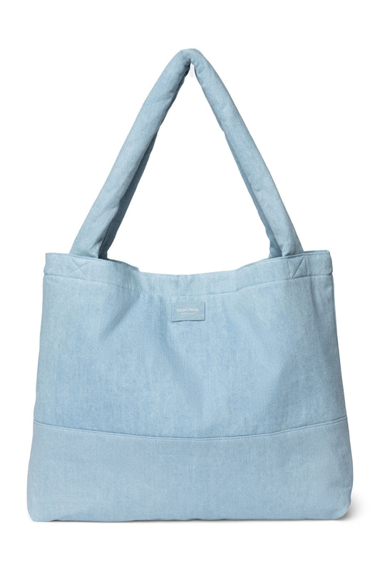 Denim Solid - Mom Bag