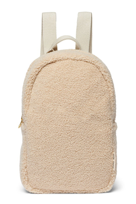 Teddy Mini Rucksack - Ecru