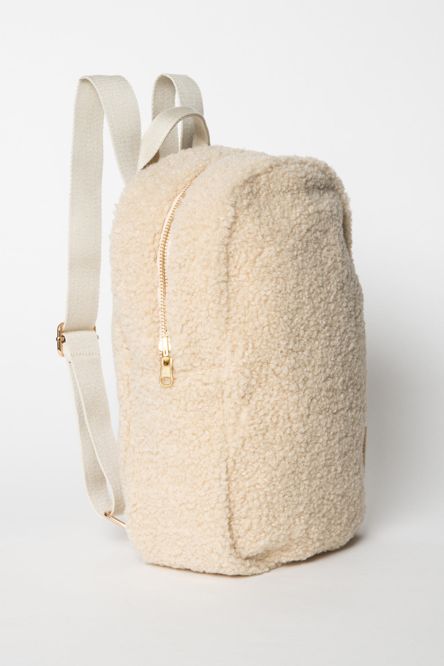Teddy Mini Rucksack - Ecru